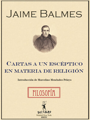 cover image of Carta a un escéptico en materia de religión